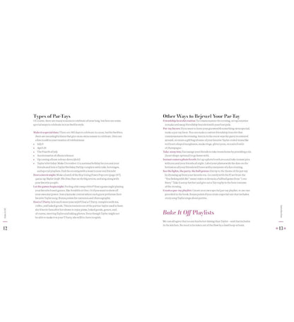 Taylor Swift Cookbook